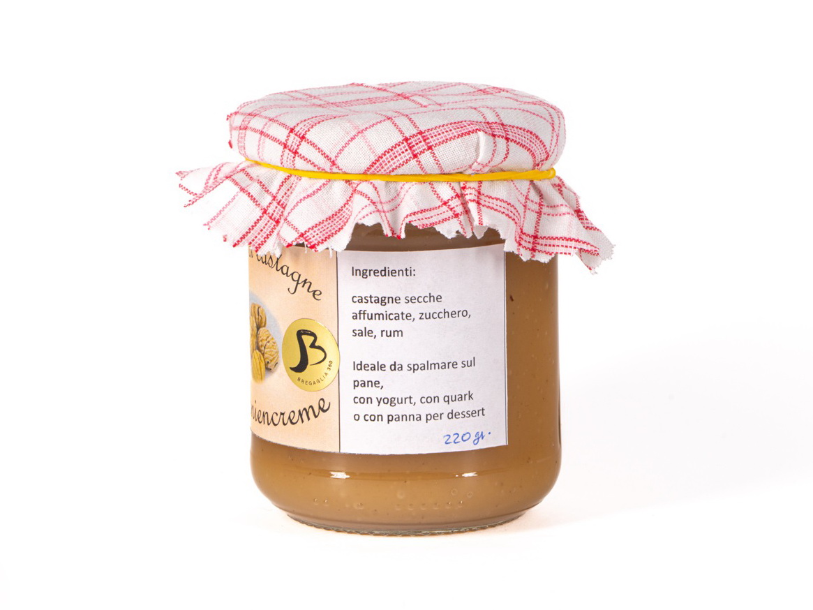 Crema di castagne affumicate Crema di castagne affumicate