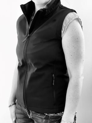 Gilet nero NF-069
