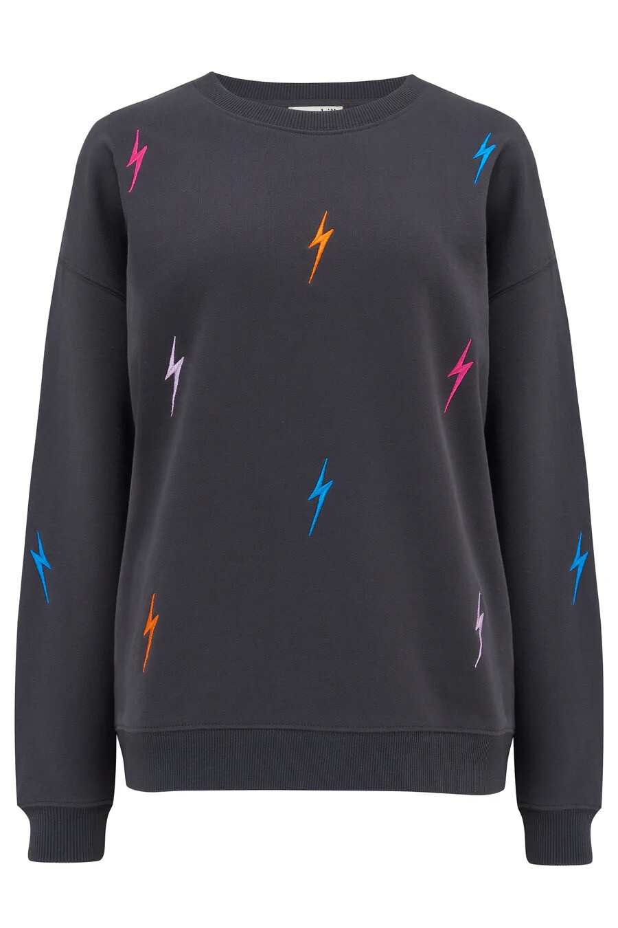 Sugarhill Noah Charcoal Lightning Sweatshirt