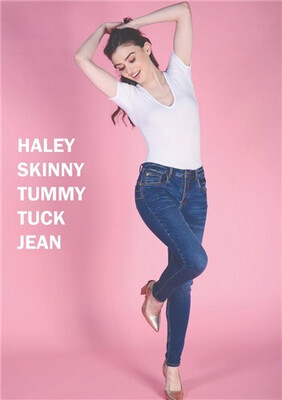 Rant & Rave Haley Skinny Tummy Tuck Jean Denim