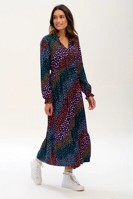 SUGARHILL Jade Maxi Tiered Dress