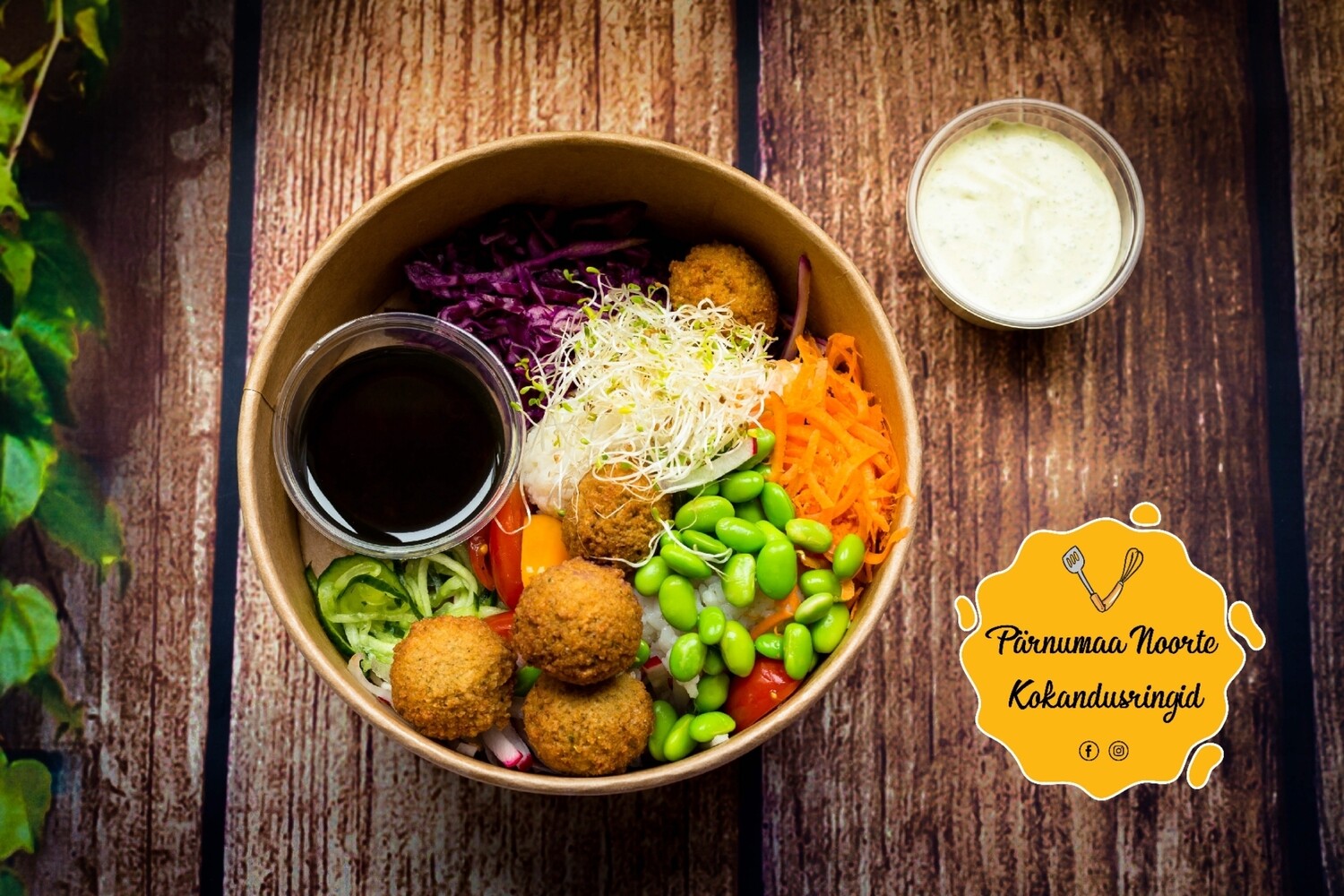 Poke-kauss falafeliga (kikerhernepalliga) V Poke-kauss falafeliga (kikerhernepalliga) V