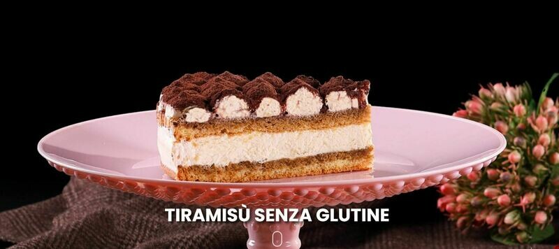 TIRAMISU&#39; SENZA GLUTINE pre-tagliato 12 fette
