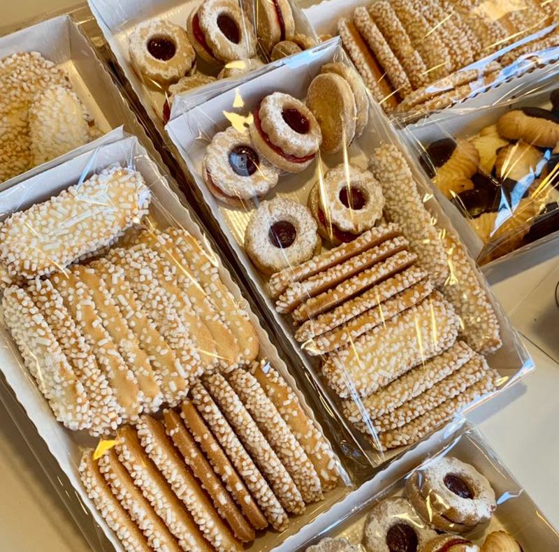Confezione di biscottini artigianali