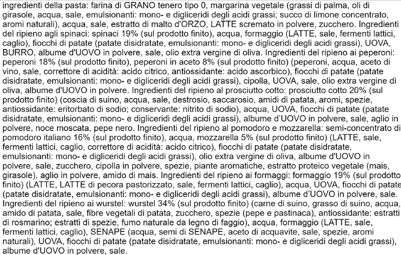 Salatini Assortiti Cotti