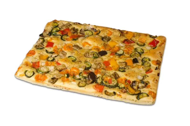 Focaccia vegetariana 30x40 (pre-cotta)