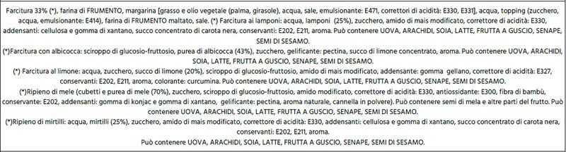 Vassoio Sfoglie Baby Assortite