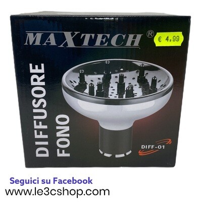 Diffusore universale Asciugacapelli maxtech diff-01
