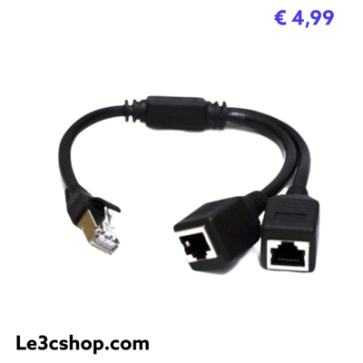 Splitter Eternet 2 Porte