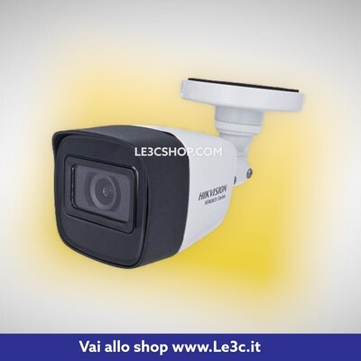 Telecamera Analogica Bullet 4K 8MP Ottica Fisssa 2.8mm.