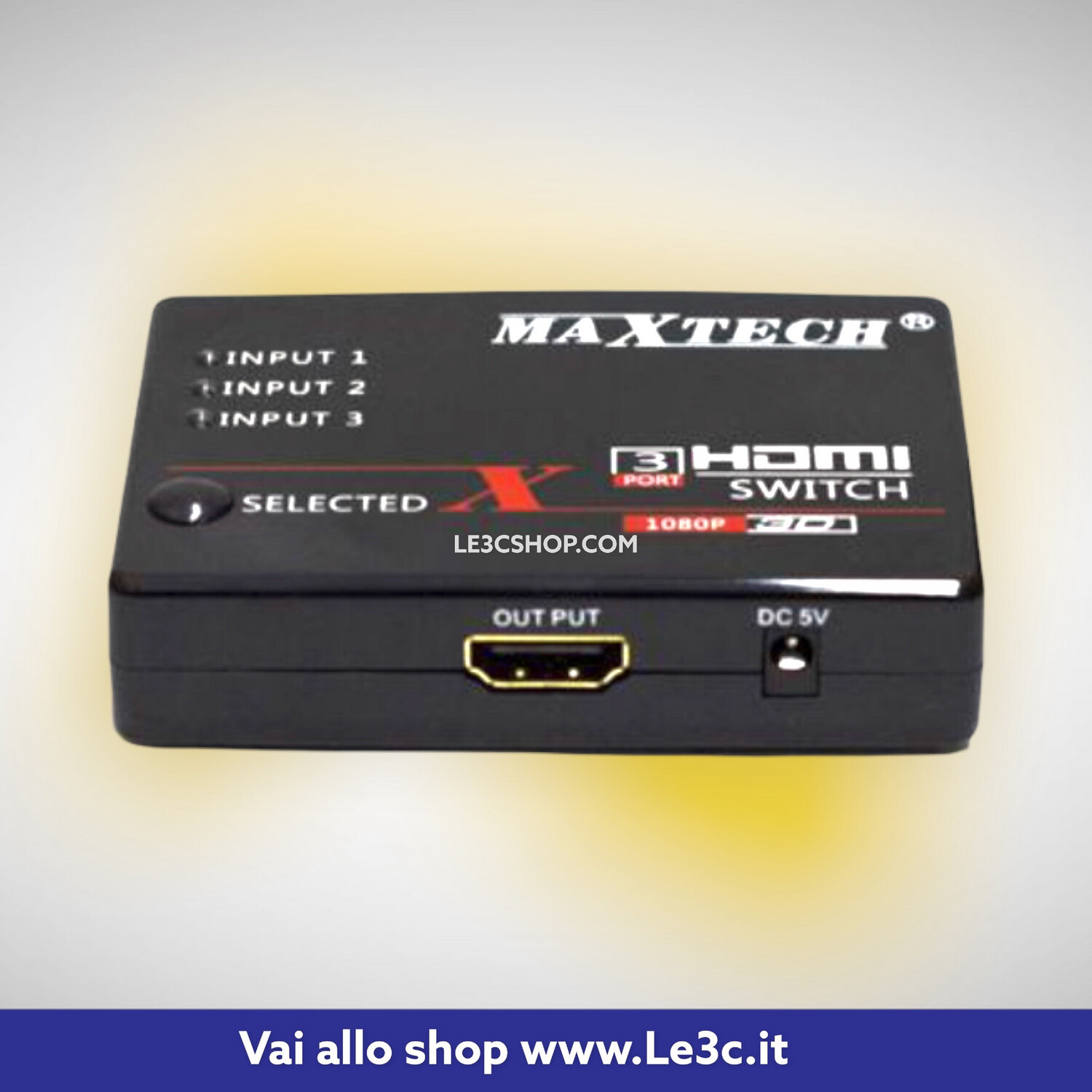 Switch hdmi 1 out 3 in maxtech