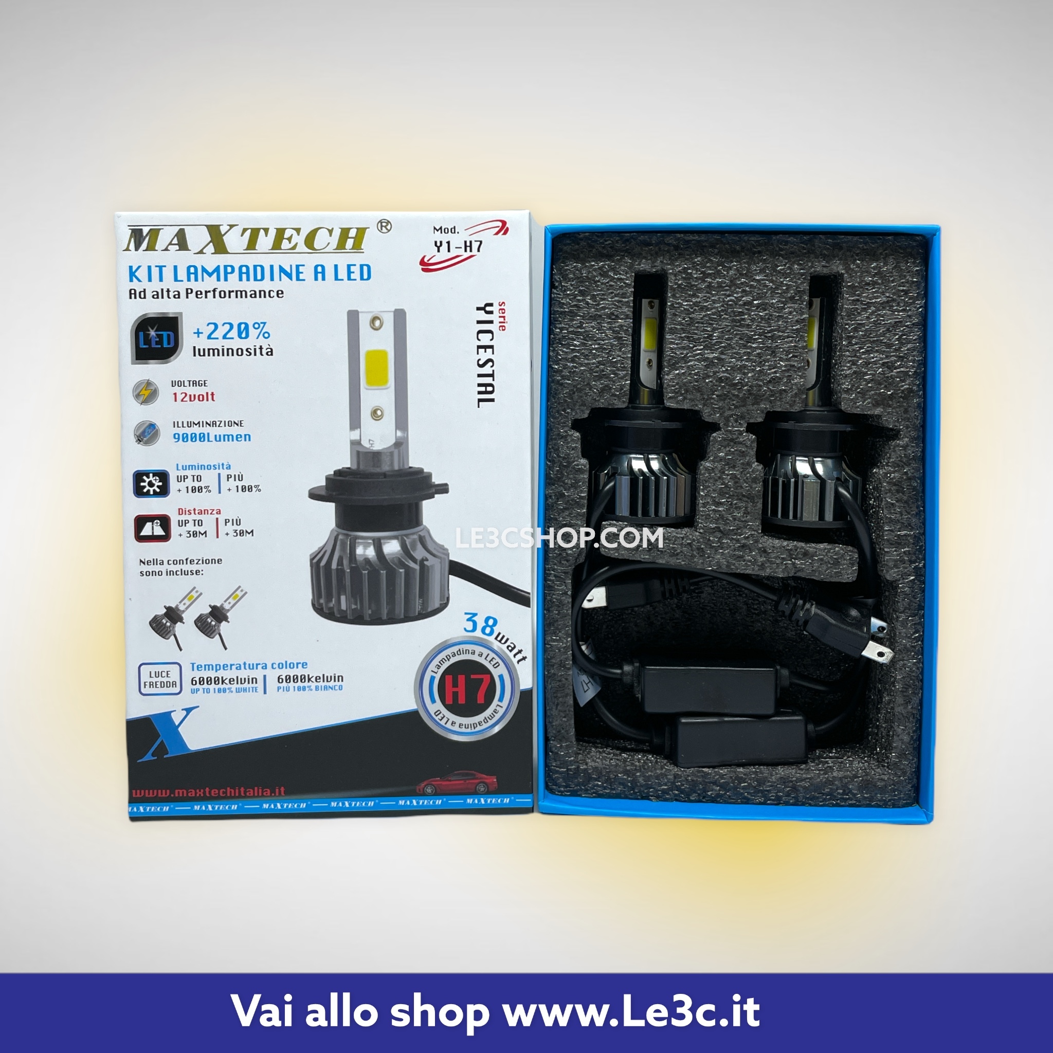Trade Shop - Lampadine Di Posizione 12v - 8 Led T10 Maxtech L-p039 Lampadine  Ultra Luminose
