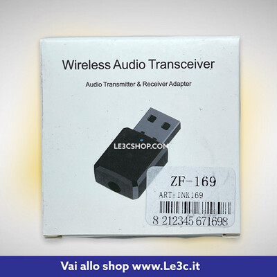 Wireless audio transceiver Bluetooth