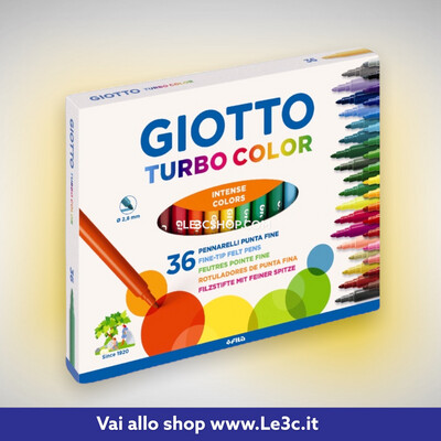 Giotto Pennarelli Turbo Color 36pz.