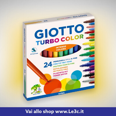 Giotto Pennarelli Turbo Color 24pz.