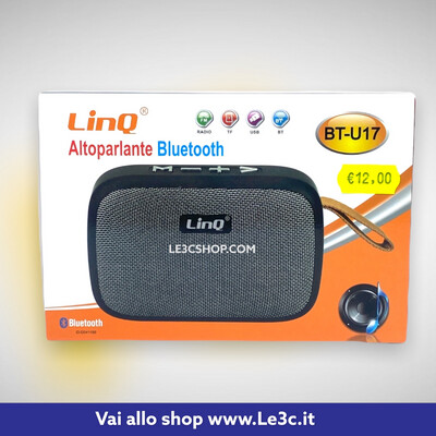Altoparlante Speaker Bluetooth Linq BT-U17