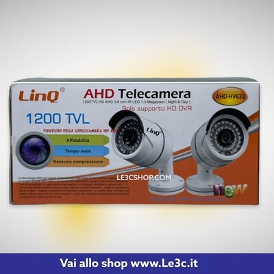 AHD Telecamera 1200TvL hd 3.6 ir 1.3 Megapixel AHD/HV633