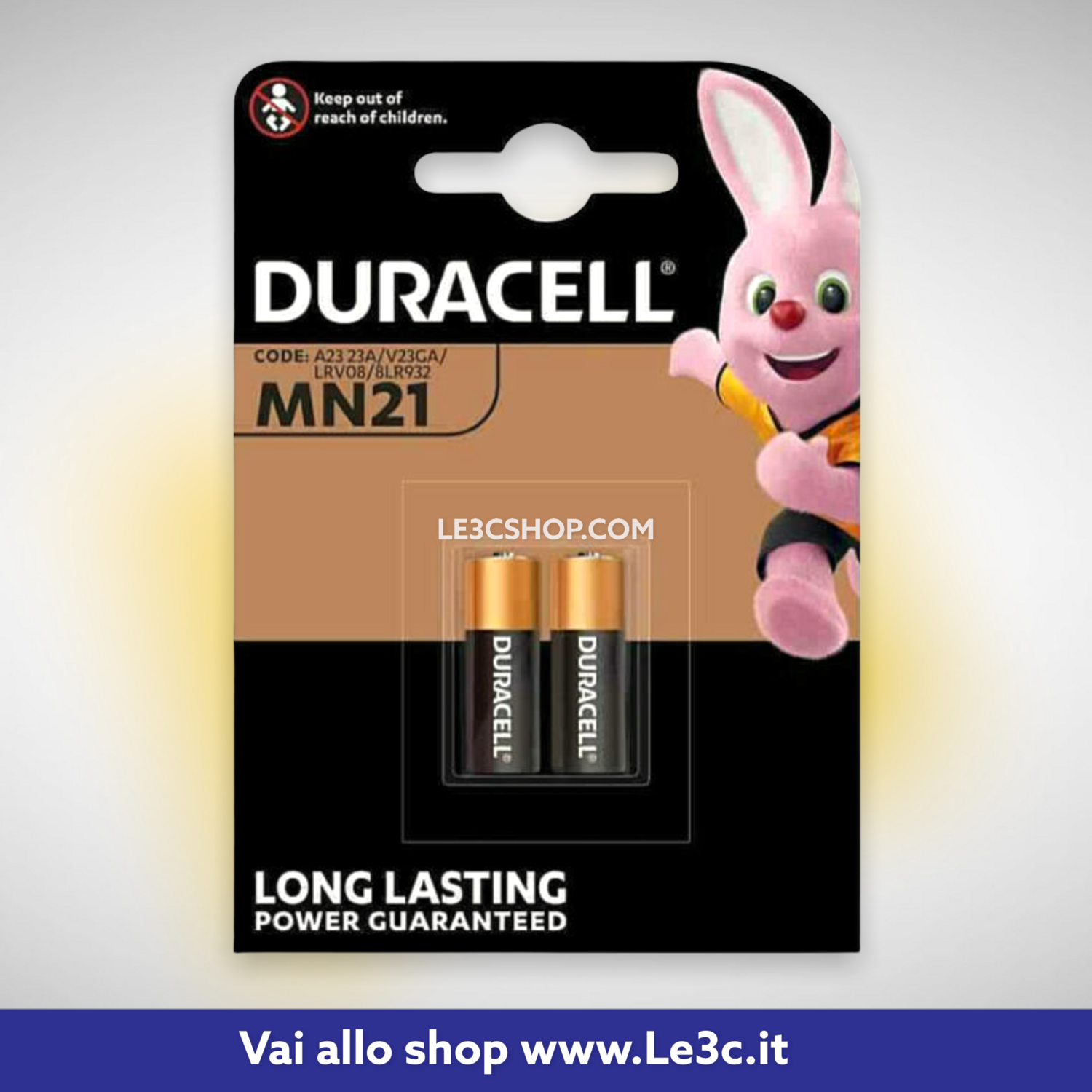 Batteria MN21 Duracell: Potenza Affidabile per i Tuoi Dispositivi a Bottone.