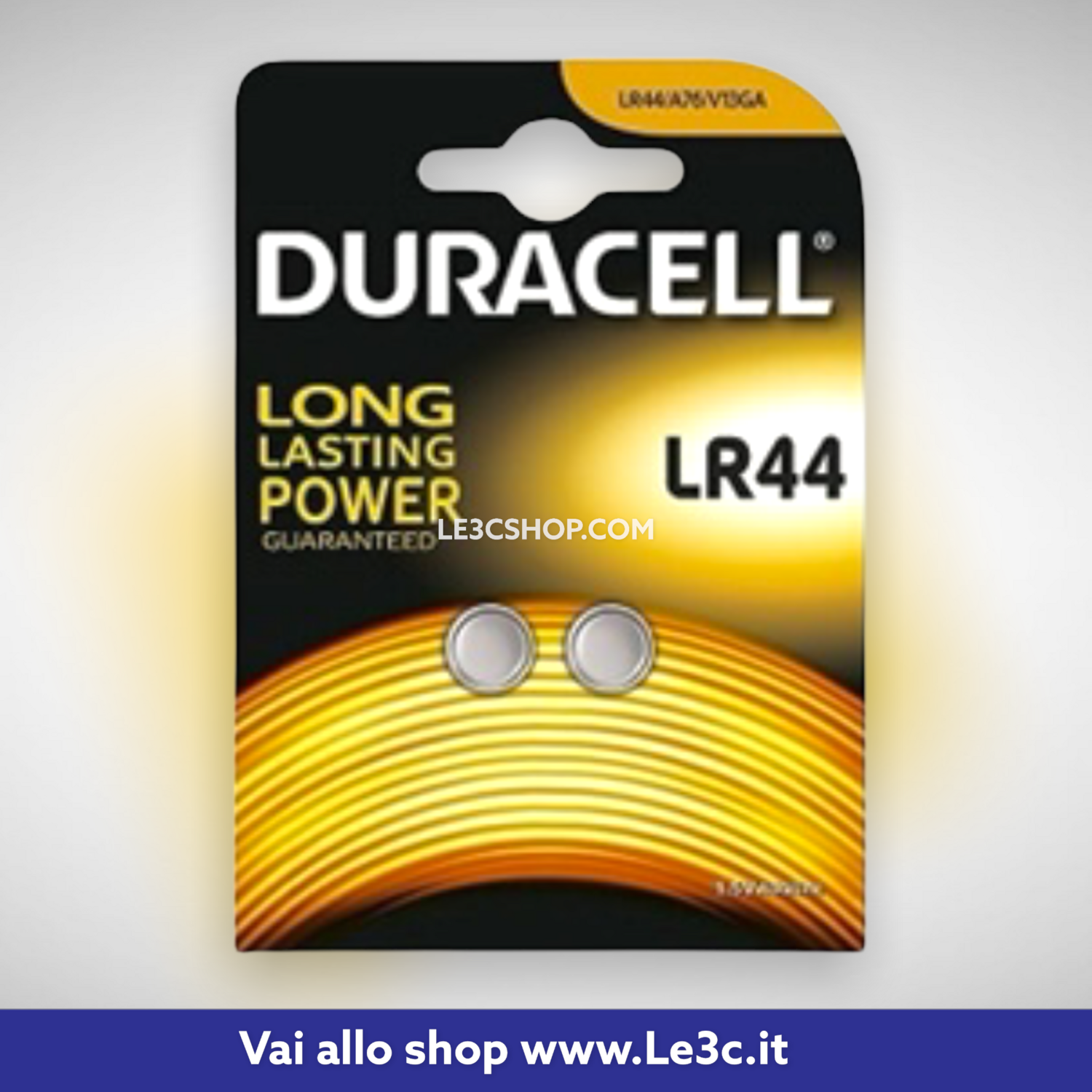 Batteria LR44 Duracell Plus Power: Potenza Affidabile per i Tuoi Dispositivi a Bottone