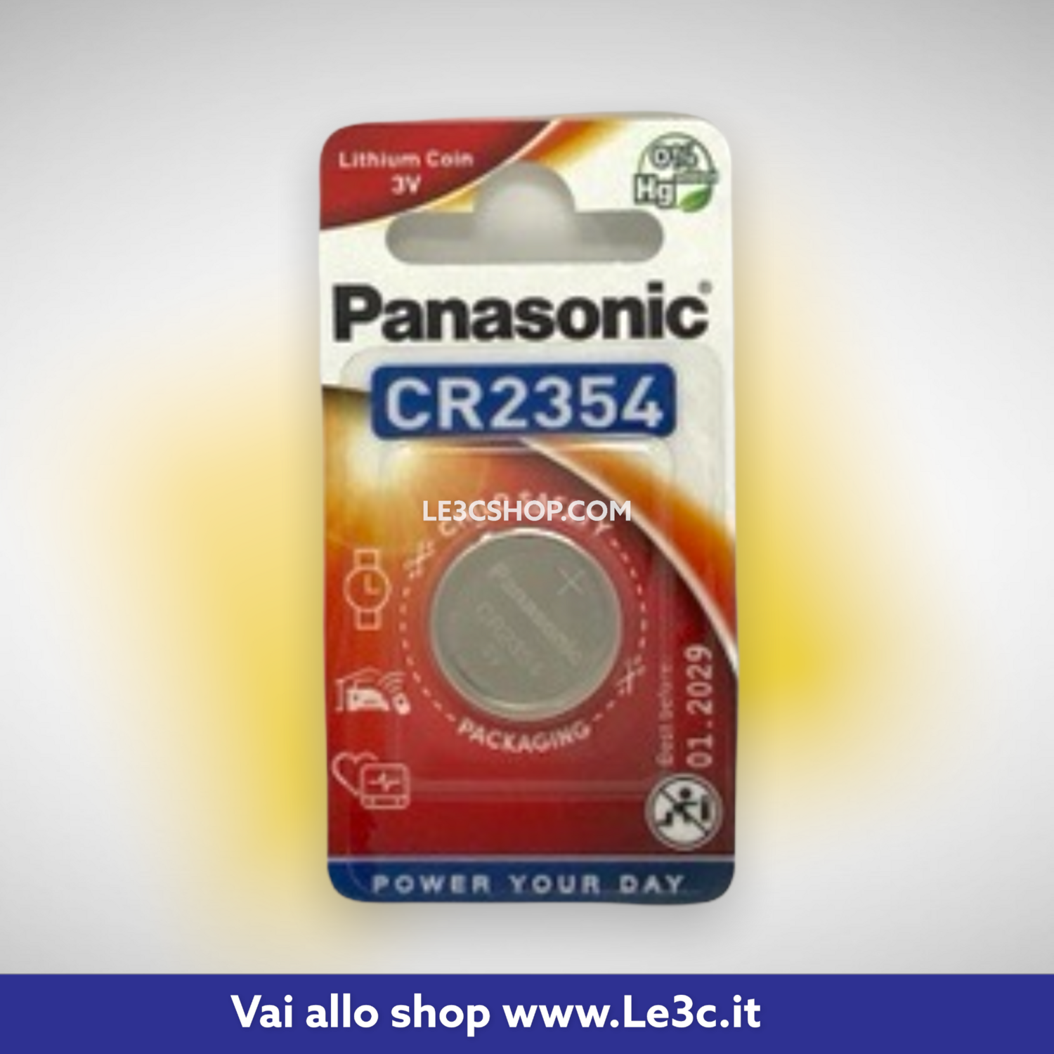 Batteria Panasonic CR2354: Potenza Affidabile per i Tuoi Dispositivi a Bottone