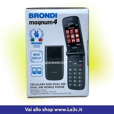 Brondi Magnum 4 7,11 cm (2.8") Nero Telefono cellulare basico