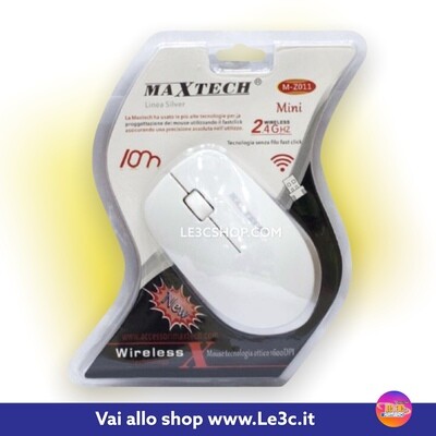 Mouse wireless maxtech modello m-z011