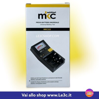 Test Batterie Melchioni AA/AAA/C/D/9V