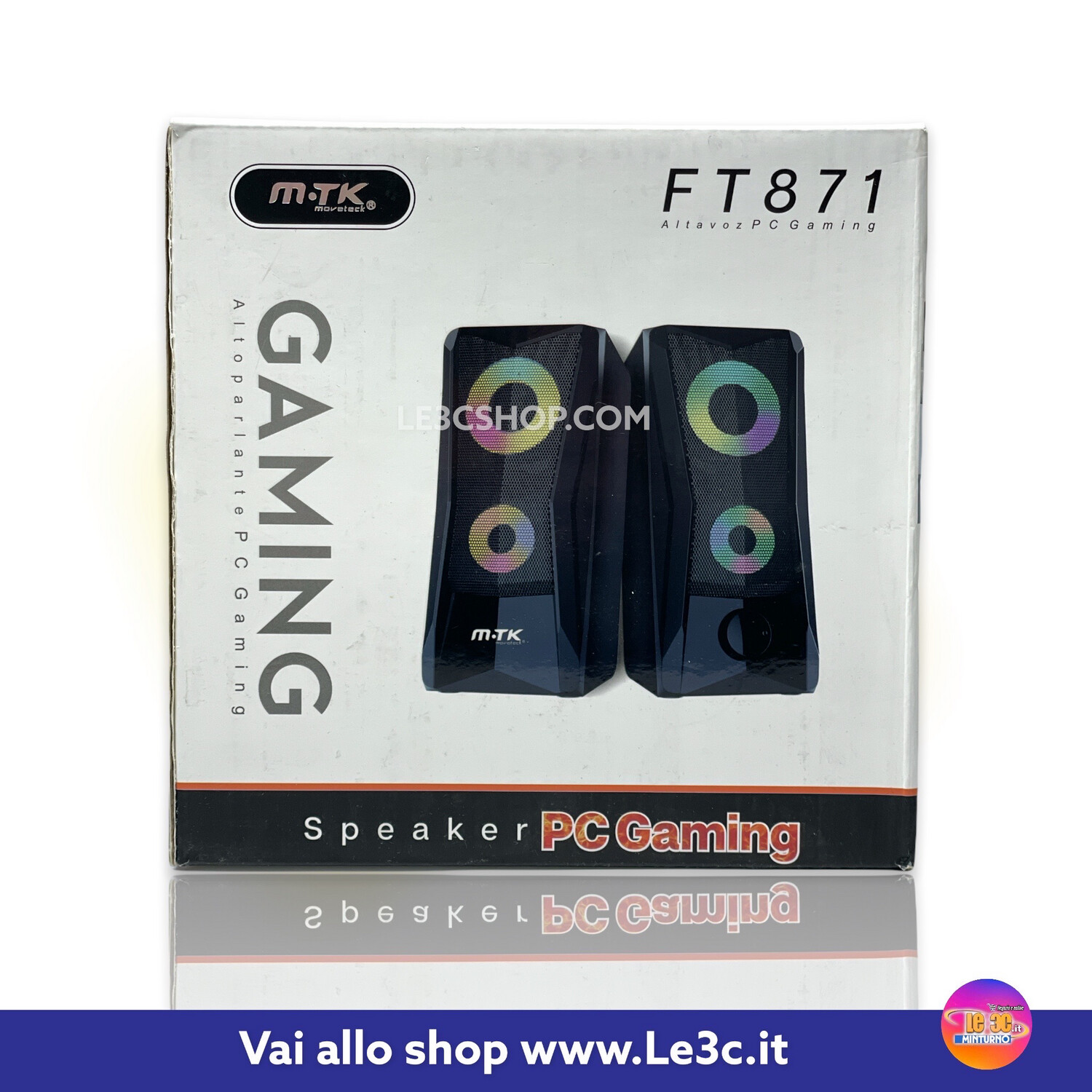 Speaker Pc Gaming M-T-K  FT871