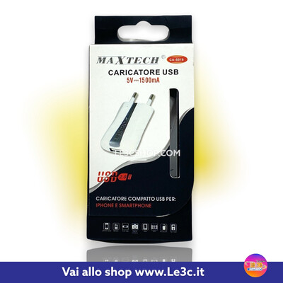 Caricatore Maxtech 1.5A 5v