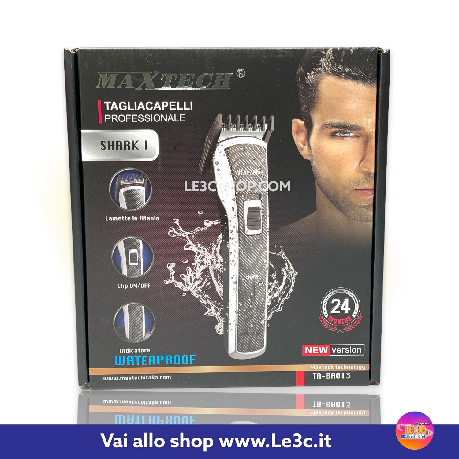 Rasoio Taglia capelli professionale maxtech ta-ba013