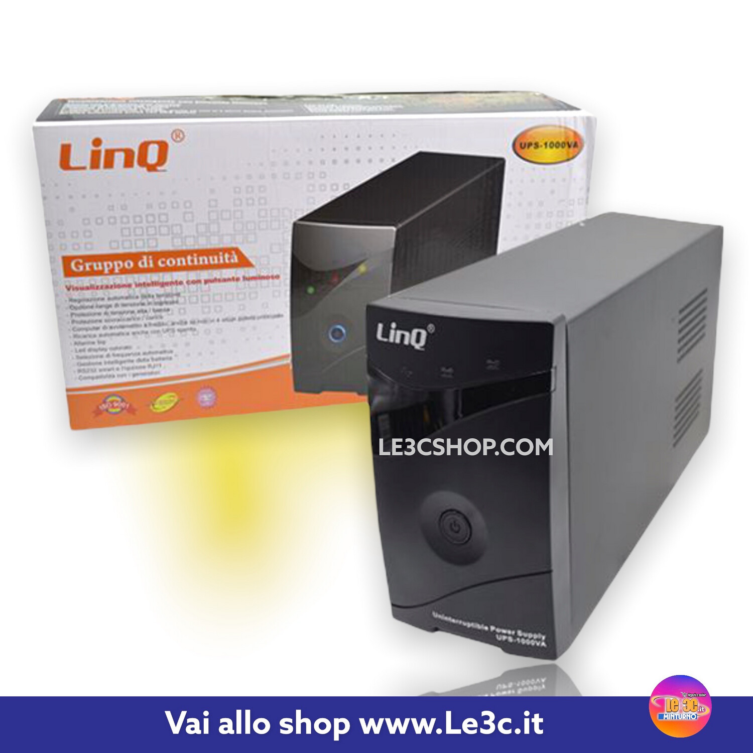 UPS Linq 1000VA - Protezione da interruzioni e sovratensioni