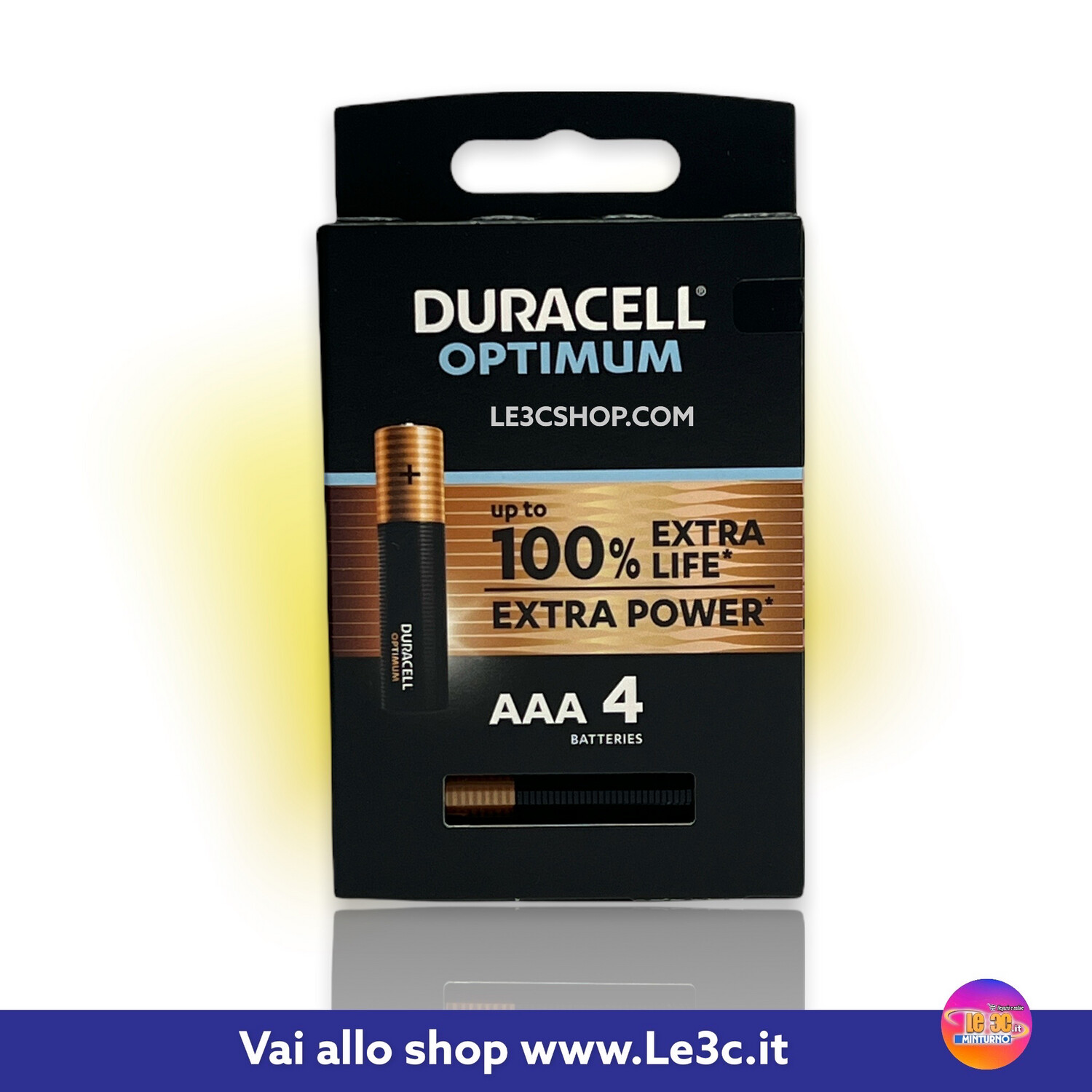 Batterie alcaline Duracell Optimum AAA