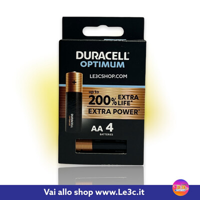 Batterie alcaline Duracell Optimum AA