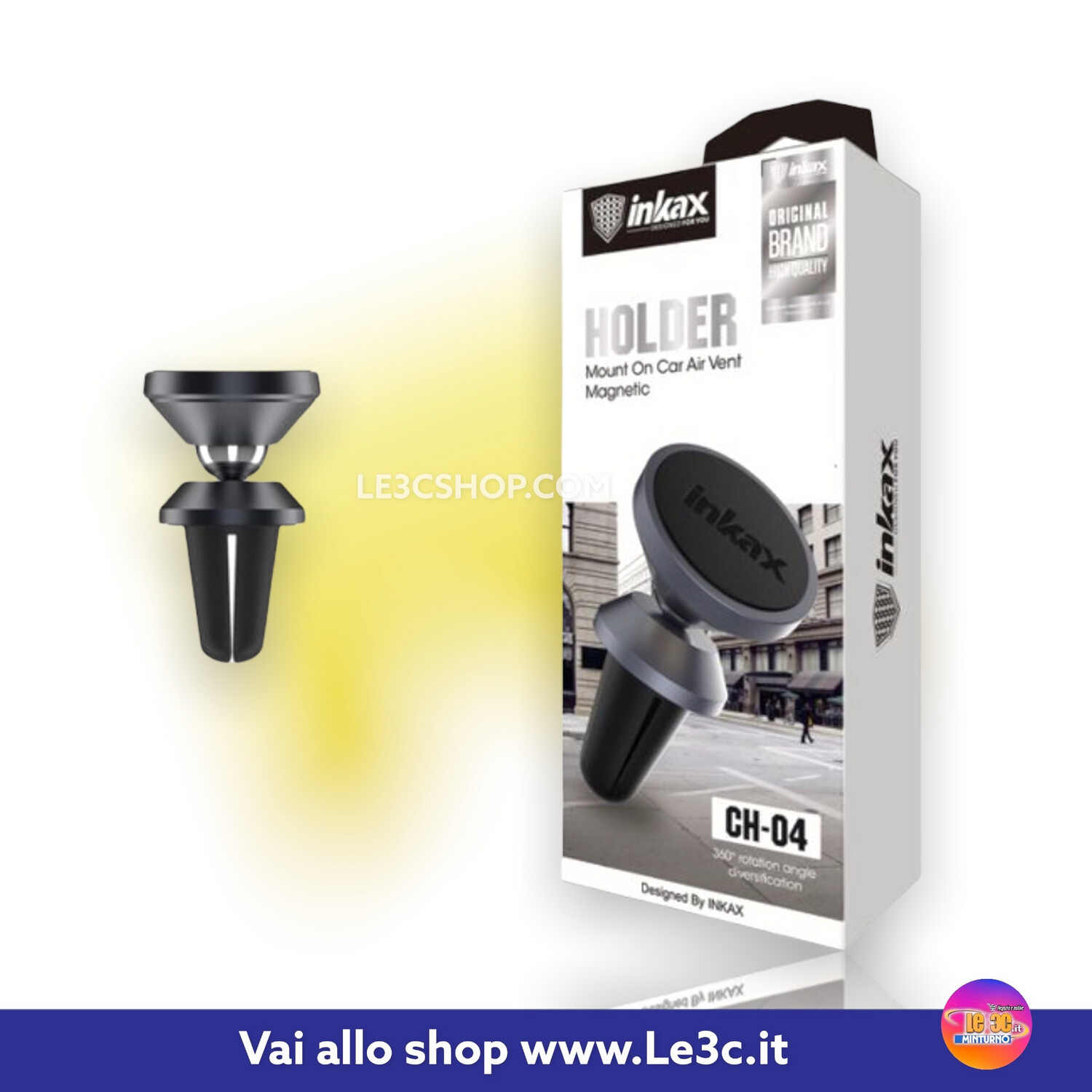 Supporto Per Auto Magnetico Inkax