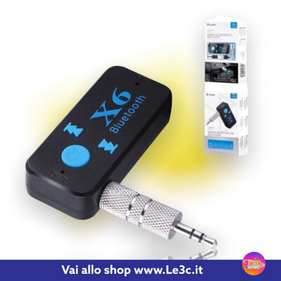 X6 Bluetooth Aux USB Auto Play Ricevitore Unico WA1488