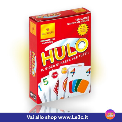 Del Negro Carte da gioco HULO.