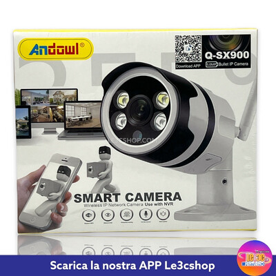 Smart camera andowl esterno Q-Sx900