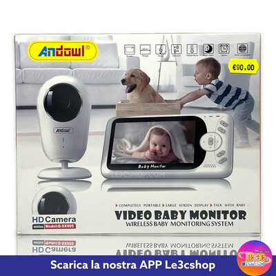Video baby monitor andowl Q-sx905