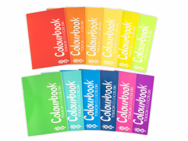 Quaderni Colourbook 100 gr confezione 12 pz