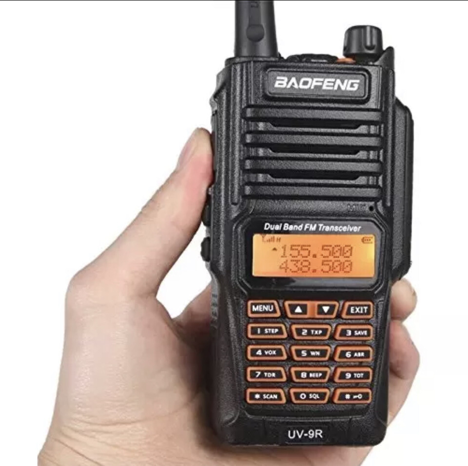 BAOFENG UV-9R WALKIE TALKIE 10W UHF VHF IP67 RADIO RICETRASMITTENTE