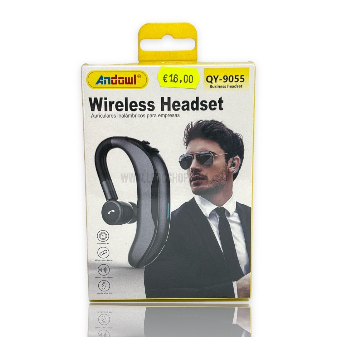 Auricolare Wireless QY-9055 Business Headset.