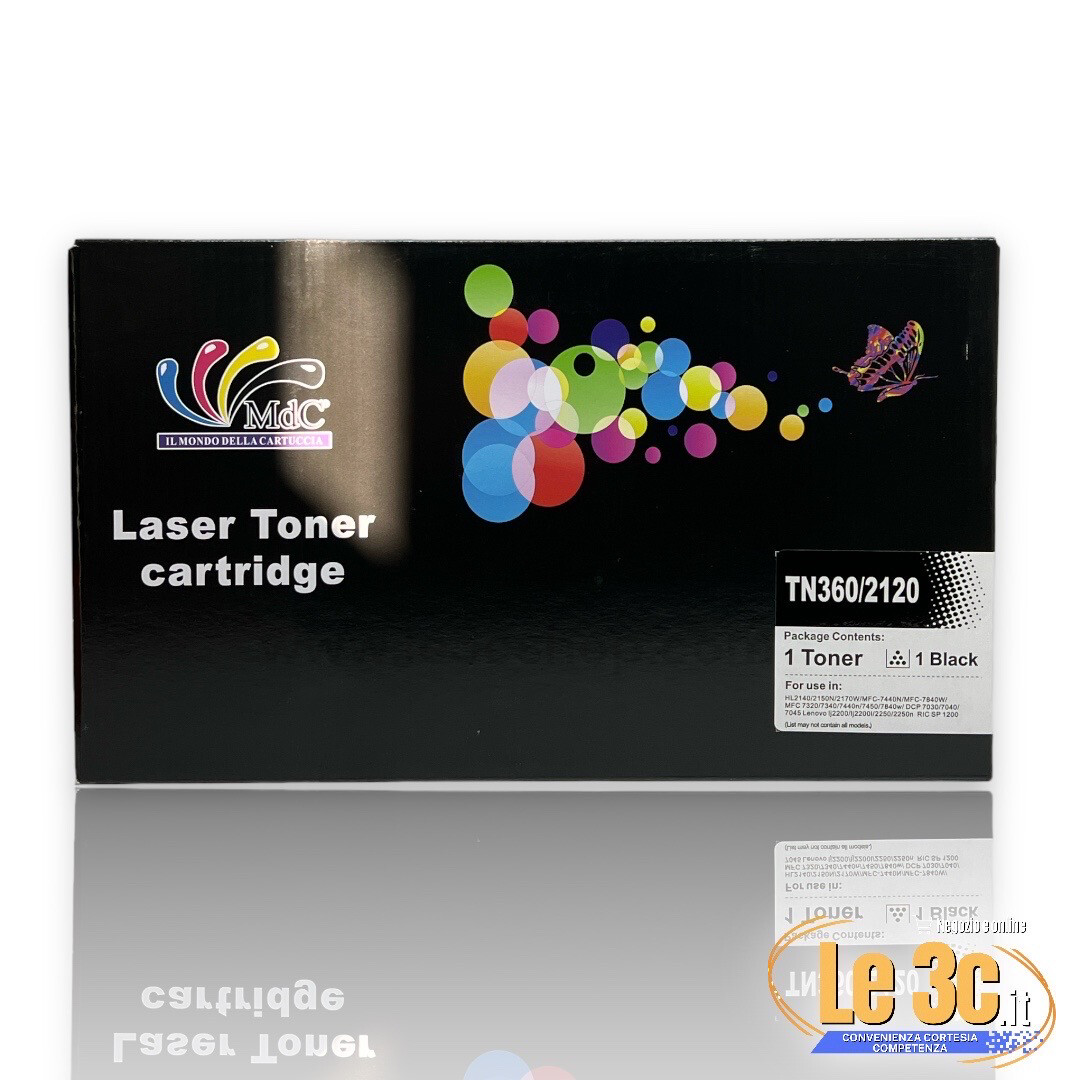 Toner per stampanti laser Brother - TN360/2120 - Nero