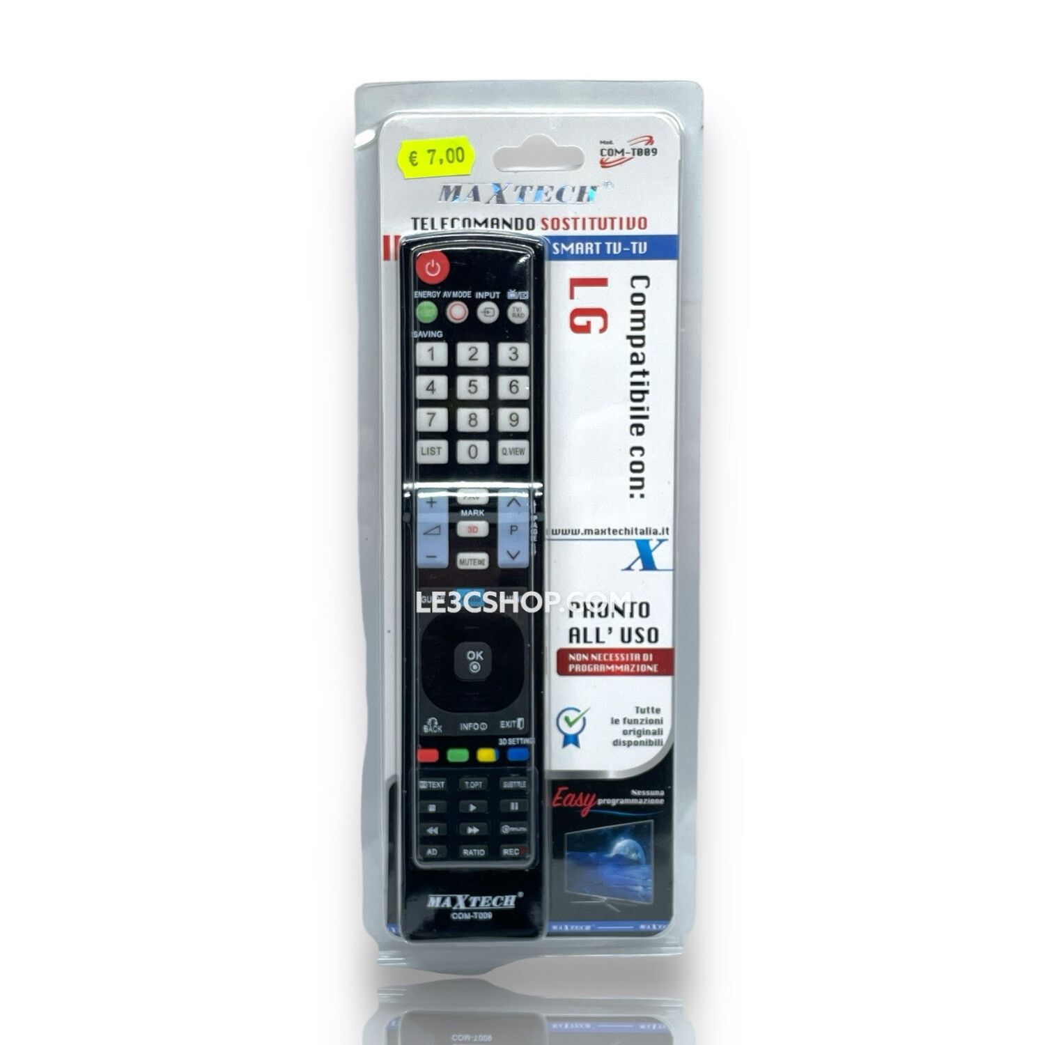 Telecomando Maxtech per TV LG Com-t009. - Negozio - "Il Golfo a portata di  click - Telegolfo RTG Notizie Online"