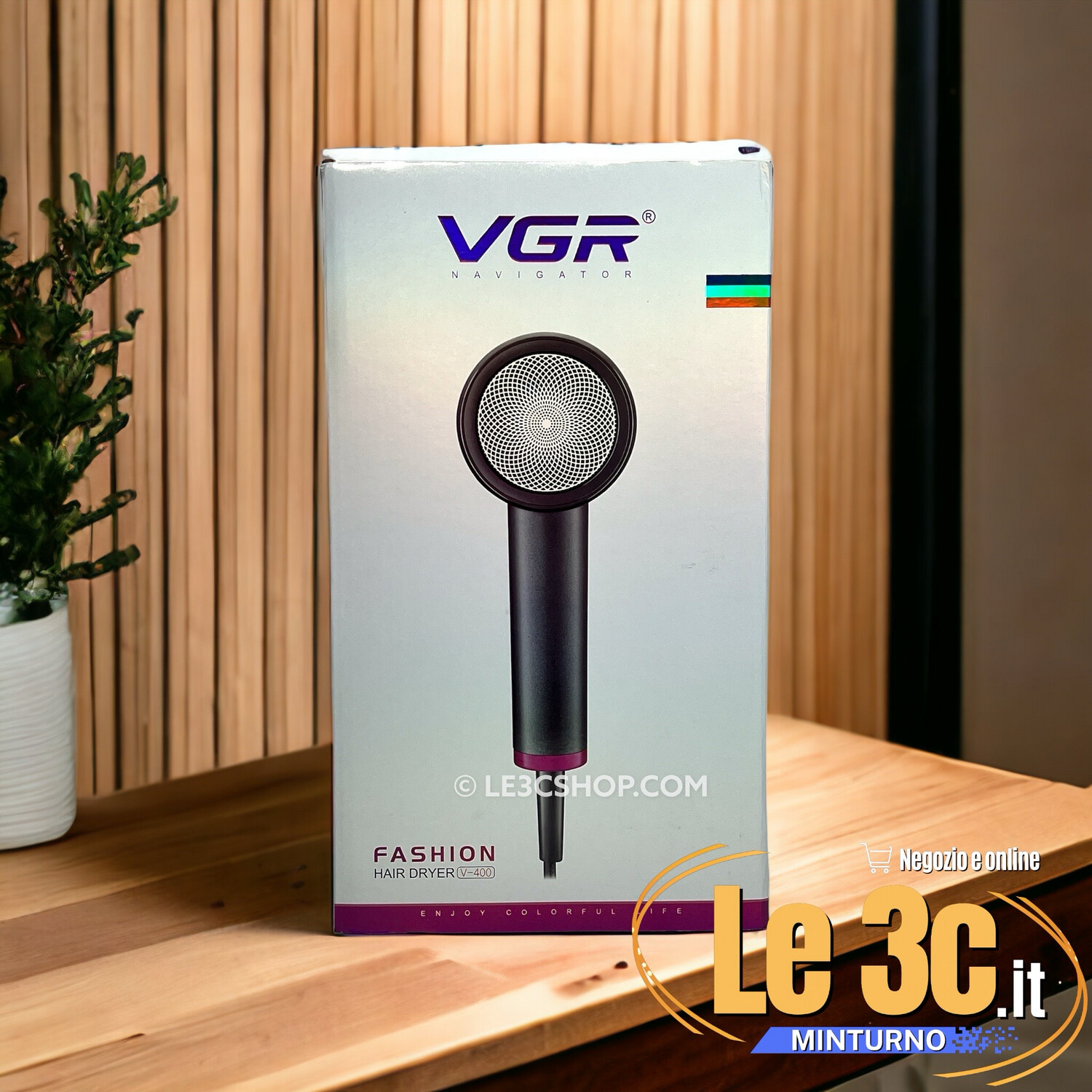 Asciugacapelli VGR V-400: 1600-2000W Hair Dryver.