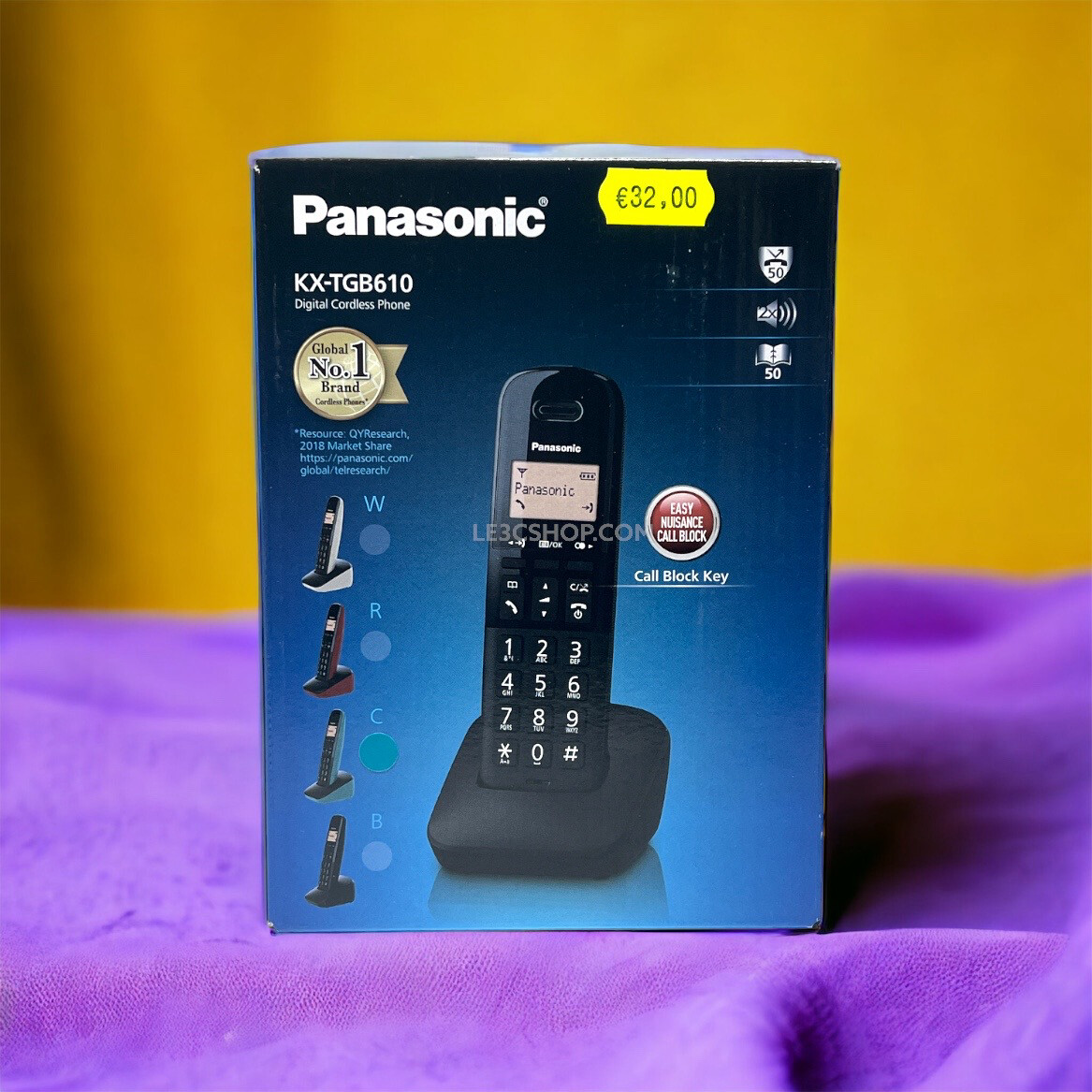 Telefono Cordless Panasonic KX-TGB610: Affidabilità e Convenienza per Comunicare Senza Interruzioni