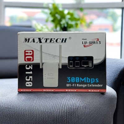 Maxtech AC3150 Repeter WiFi Extender: Connessione Potenziata, Installazione Semplice!