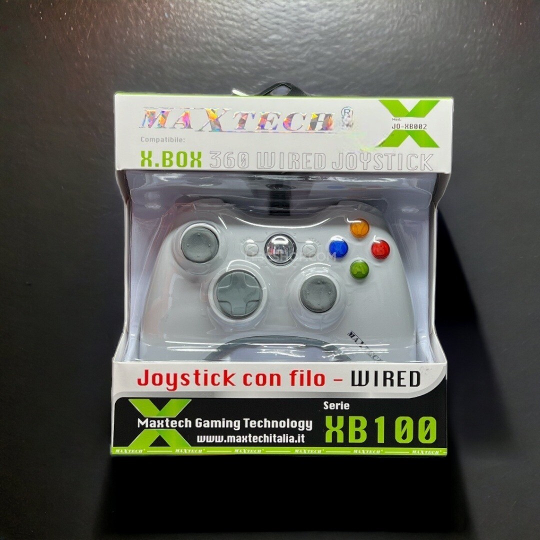 Controller Wired per Xbox-360 Maxtech con filo XB100