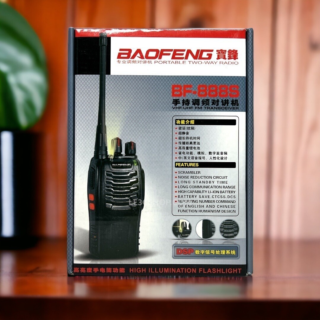 Baofeng BF-888s - Ricetrasmettitore Portatile VHF-UHF per Comunicazioni Outdoor