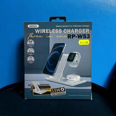 Caricabatterie Wireless REMAX Brainy Series 3-in-1.
