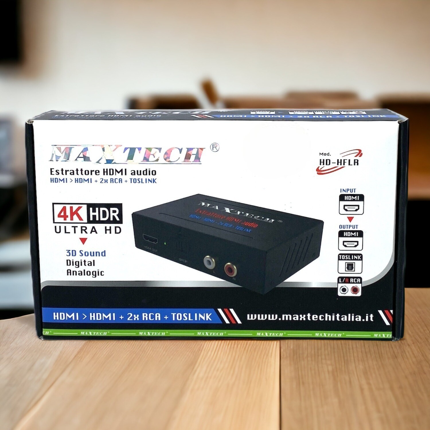 Estrattore HDMI Audio Maxtech: Audio di Qualità Superiore.